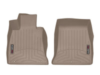 WeatherTech 2018+ Kia Stinger Front FloorLiner - Tan