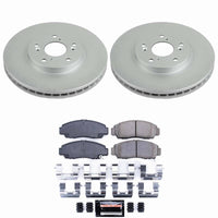 Power Stop 01-03 Acura CL Front Z23 Coated Brake Kit