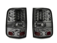 Raxiom 04-08 Ford F-150 Styleside LED Tail Lights- Chrome Housing- Smoked Lens