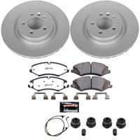 Power Stop 10-13 Land Rover Range Rover Sport Front Z36 Coated Truck & Tow Brake Kit