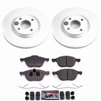 Power Stop 18-22 Ford EcoSport Front Z23 Coated Brake Kit