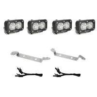 Baja Designs 2025 Toyota 4Runner S2 Sport Fog Pocket Light Kit - Clear