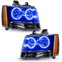 Oracle Lighting 07-14 Chevrolet Suburban Pre-Assembled LED Halo Headlights -Blue