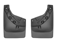 WeatherTech 24-25 Toyota Tacoma w/Fender Flares Rear No Drill MudFlaps - Black