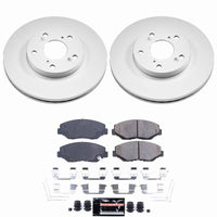 Power Stop 14-15 Acura ILX Front Z23 Coated Brake Kit