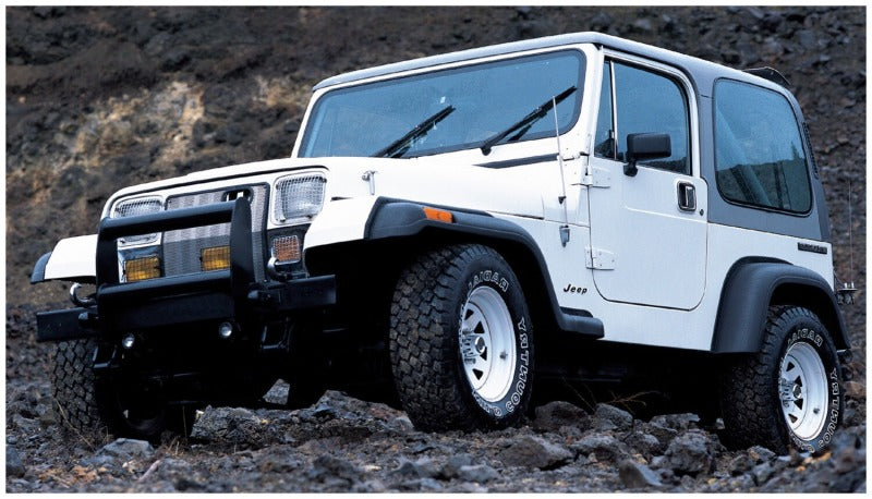 Husky Liners 87-95 Jeep Wrangler YJ (Excl. Renegade) EAF Style Fender Flares 4pc - Black
