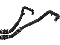 aFe BladeRunner 2in to 2-1/2in Aluminum Hot Charge Pipe Black Ford F-150 24-26 V6-2.7L (tt)