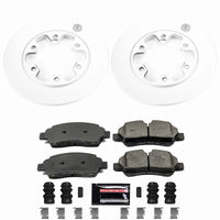 Power Stop 15-19 Ford Transit-350 HD Rear Z23 Coated Brake Kit
