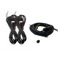 KC HiLiTES Platform One Profile SideCast 4-Light Wiring Kit for 10-25 Toyota 4Runner