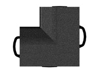 WeatherTech TechFloor - Inside Corner - Black **Order in Qtys of 4