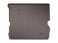 WeatherTech 2017+ Land Rover Discovery Cargo Liners - Cocoa (w/ 4 Zone Climate Control)