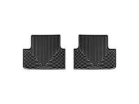 WeatherTech 08-12 Honda Accord Rear Rubber Mats - Black