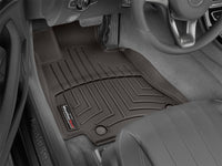 WeatherTech 2016+ Maserati Quattroporte Front FloorLiner - Cocoa (1 Grommet Style)
