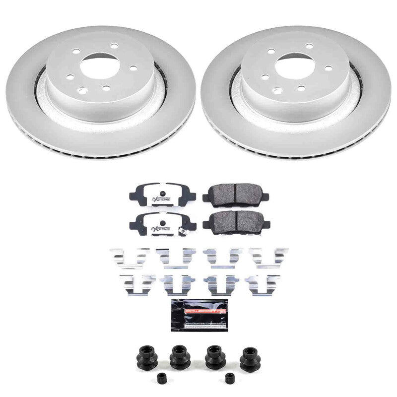 Power Stop 07-08 Infiniti G35 Rear Z26 Coated Brake Kit