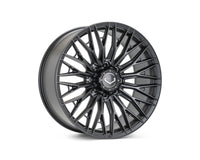 Vossen HFX-6 20x10 / 8x170 / ET18 / 125.1 / Super Deep - Satin Black Wheel