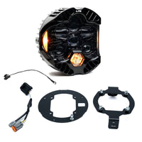 Baja Designs Harley D 22+ Low Rider ST -No Cut- DOT LP6 LED Headlight Kit DRL - Amber