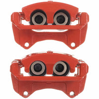Power Stop 17-20 GMC Acadia Front Red Caliper w/Bracket (Pair)
