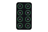 AEM EV 8 Button Keypad CAN Based Programmable Backlighting