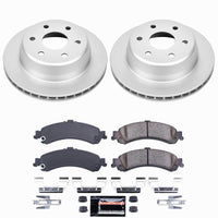 Power Stop 02-06 Cadillac Escalade Rear Z23 Coated Brake Kit