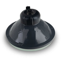 Oracle 7in Sealed Beam Glass Lens Headlight  Non-Halo-Compatible with H4 LED Bulbs