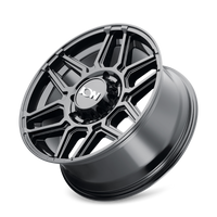ION Type 146 20x9 / 6x139.7 BP / 18mm Offset / 106mm Hub Matte Black W/Machined Dart Tint Wheel