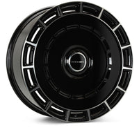 Vossen HF-9 24x10 - 6x139.7 - ET25 - Deep - 106.1 - Gloss Black Polished Wheel