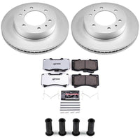 Power Stop 06-10 Hummer H3 Front Z36 Coated Truck & Tow Brake Kit