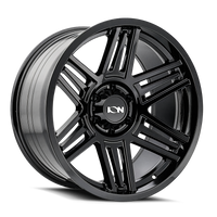 ION Type 147 17x9 / 6x135 BP / 0mm Offset / 87mm Hub Gloss Black Wheel