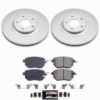 Power Stop 03-05 Infiniti FX35 Front Z23 Coated Brake Kit