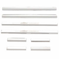 Putco 14-18 Chevy Silv LD - Double Cab w/ CHEVROLET Etching (8pcs) SS Door Sills
