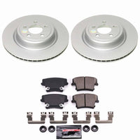 Power Stop 06-14 Dodge Charger Rear Z23 Coated Brake Kit