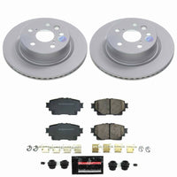 Power Stop 21-25 Lexus IS300 Rear Z23 Coated Brake Kit