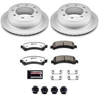 Power Stop 06-16 Chevrolet Express 2500 Rear Z36 Coated Truck & Tow Brake Kit