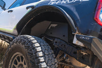 DV8 21-25 Ford Bronco Rear Aluminum Inner Fenders - Black