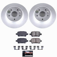 Power Stop 22-23 Chevrolet Bolt EUV Rear Z23 Coated Brake Kit