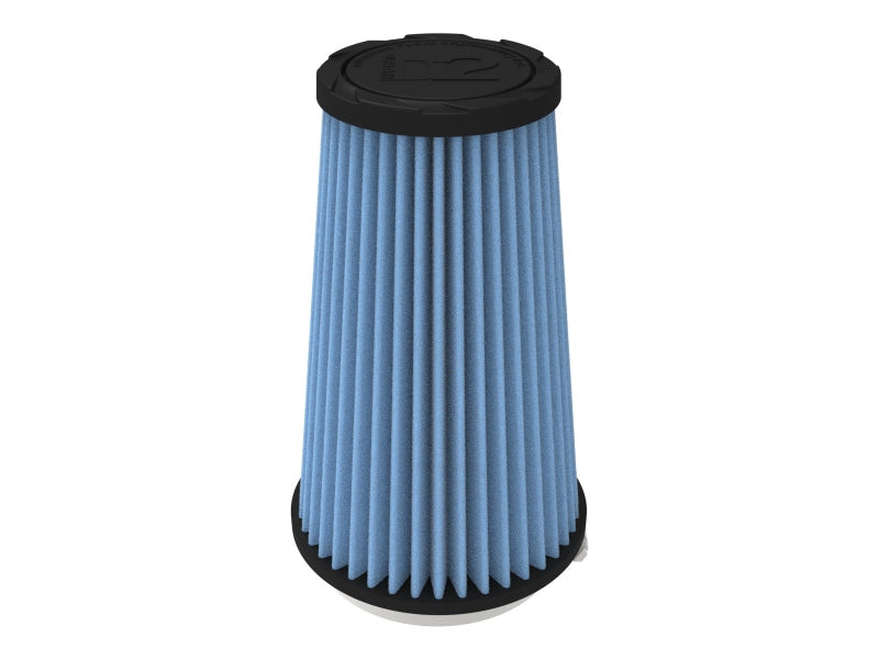 aFe POWER Universal Clamp-On Air Filter w/ D2 Dura-Dry Media - 3-1/2in F x 5in B x 3-1/2in T x 8in H