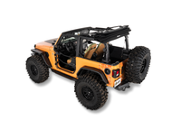 Bestop Trektop Glide Slantback for 18+ Jeep Wrangler JL (Black Diamond)