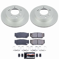 Power Stop 07-09 Kia Sorento Rear Z23 Coated Brake Kit