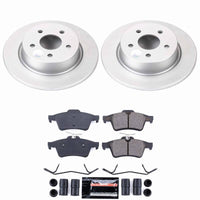 Power Stop 13-18 Ford C-Max Rear Z23 Coated Brake Kit