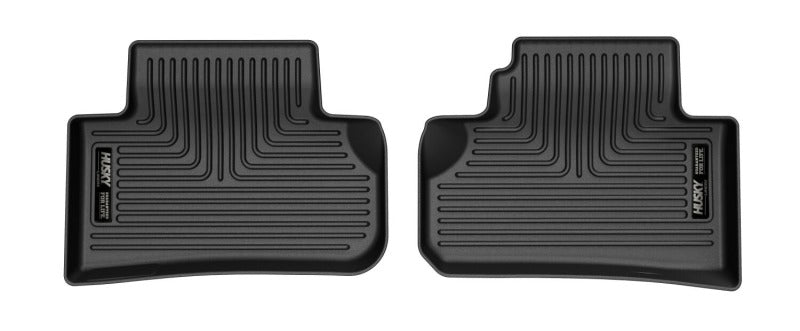 Husky Liners 18-24 Audi Q5/SQ5 WeatherBeater 2nd Row Floor Liner - Black