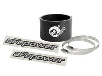 aFe Magnum FORCE Intake Coupling Kit (2-1/4 IN ID x 1-1/2 IN L) Straight Coupler - Black