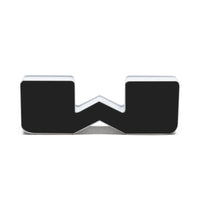 ORACLE Lighting Universal Illuminated LED Letter Badges - Matte Blk Surface Finish - W