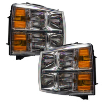 Oracle 07-13 Chevrolet Silverado SMD HL - Round Style - ColorSHIFT w/ Simple Controller