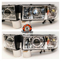2G Ram HID Projector Retrofitted Headlights