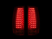 ANZO 2007-2014 Chevrolet Suburban LED Taillights Red/Clear G4