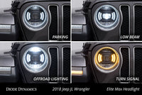 Elite LED Headlamps for 2018-2022 Jeep JL / JT Wrangler / Gladiator