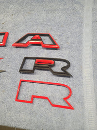 Ram TRX Painted Grill Badges