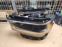 2019+ Ram HD Black Reflector Headlights - REPAIRED TABS