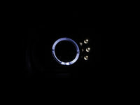 ANZO 2003-2006 Honda Element Projector Headlights w/ Halo Black