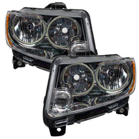 Oracle 11-13 Jeep Grand Cherokee SMD HL (Non-HID) - Chrome - White